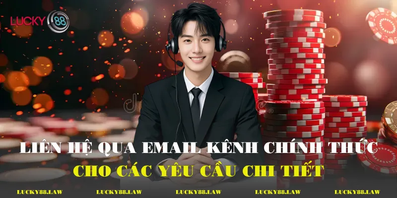 Liên hệ Lucky88 - Hướng dẫn toàn diện và phân tích chuyên sâu Liên hệ qua Email: Kênh chính thức cho các yêu cầu chi tiết