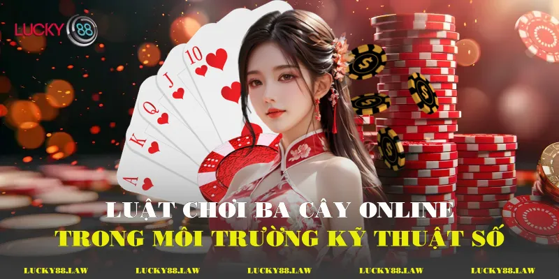 Luật chơi ba cây online trong môi trường kỹ thuật số