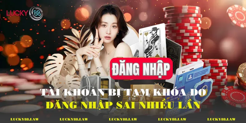 Tài Khoản Bị Tạm Khóa Do Đăng Nhập Sai Nhiều Lần