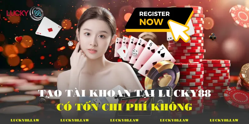 Tạo tài khoản tại Lucky88 có tốn chi phí không?